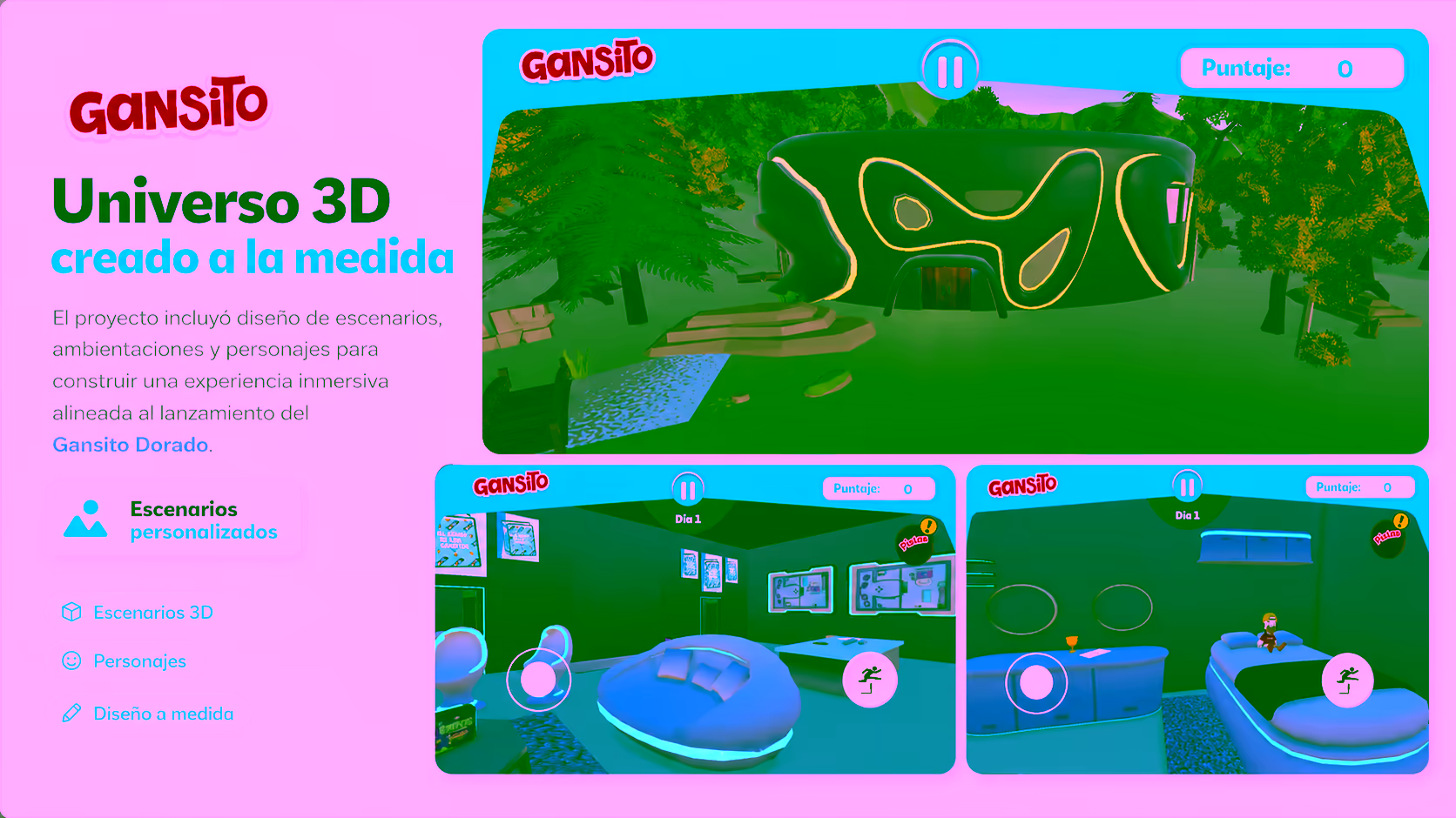 Vista del proyecto El Gansito Dorado 3