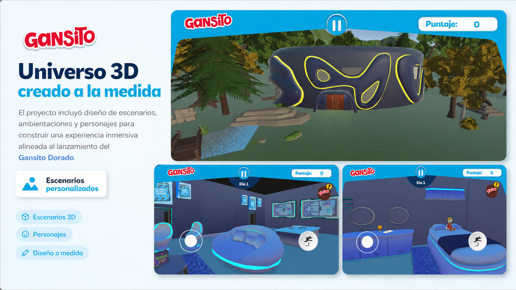 Vista del proyecto El Gansito Dorado 3