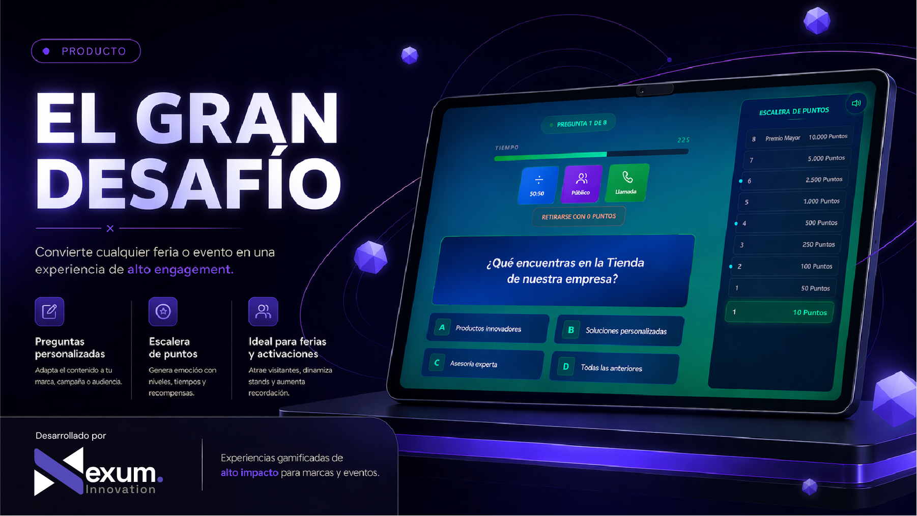 Vista del proyecto El Gran Desafío 2
