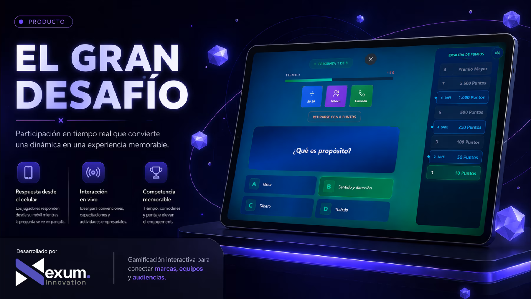 Vista del proyecto El Gran Desafío 4
