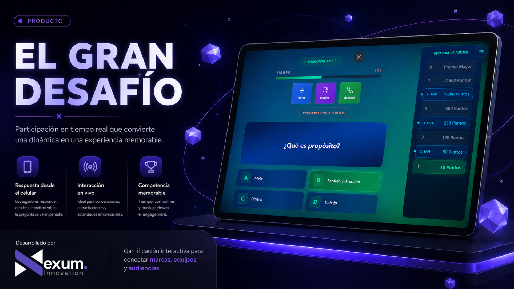 Vista del proyecto El Gran Desafío 4