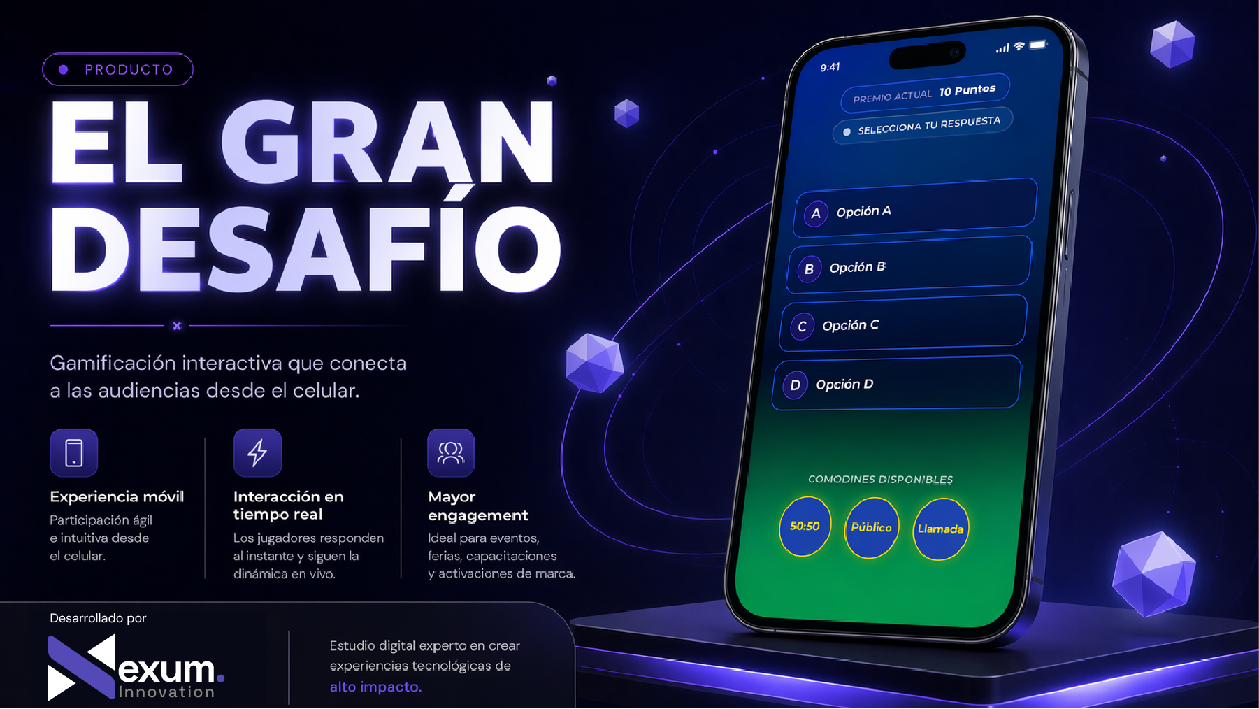 Vista del proyecto El Gran Desafío 6